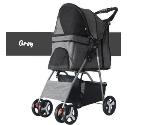 Classic Design 4 Wheel Pet Pram Pet Stroller
