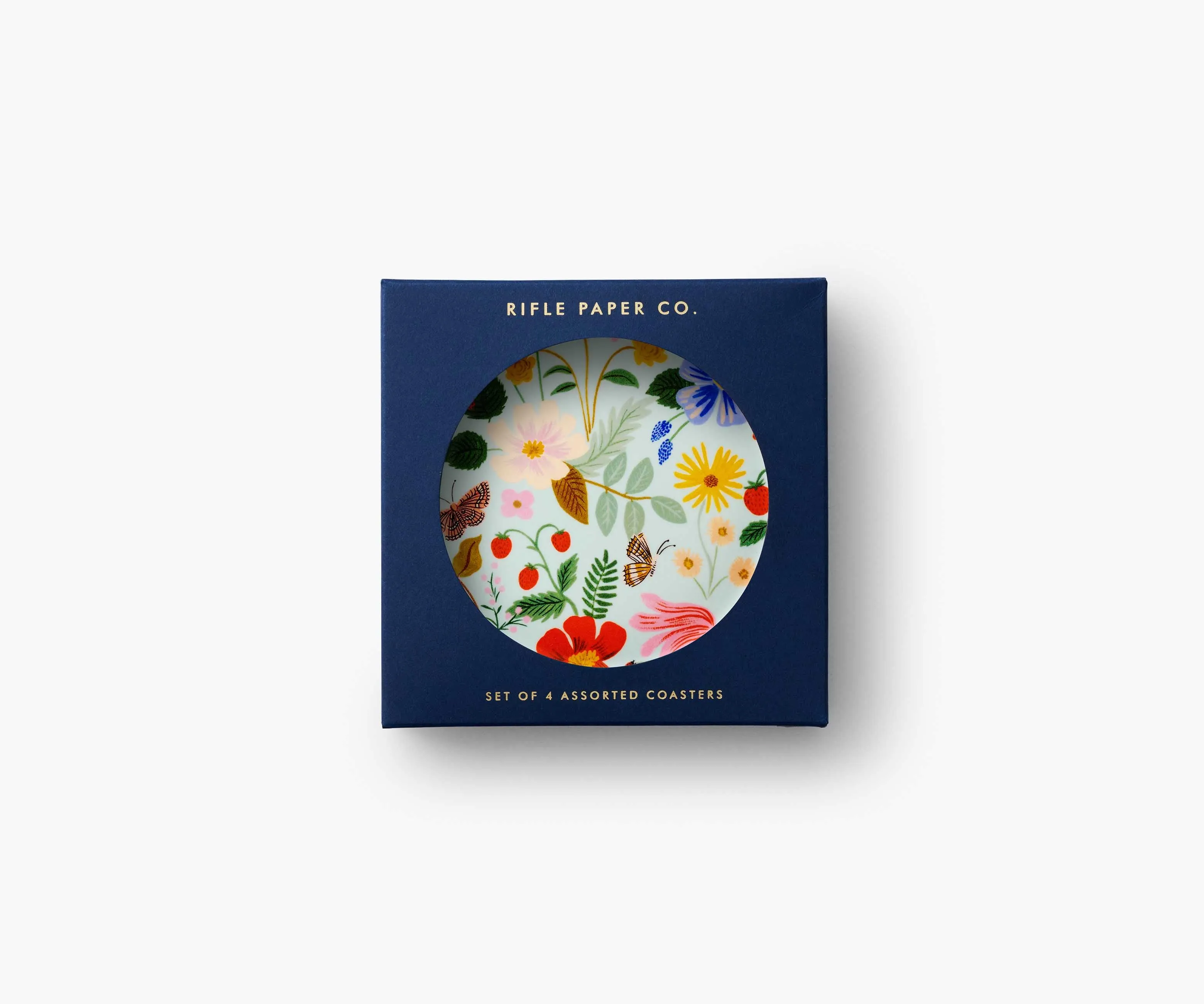 Coaster Set - Strawberry Fields