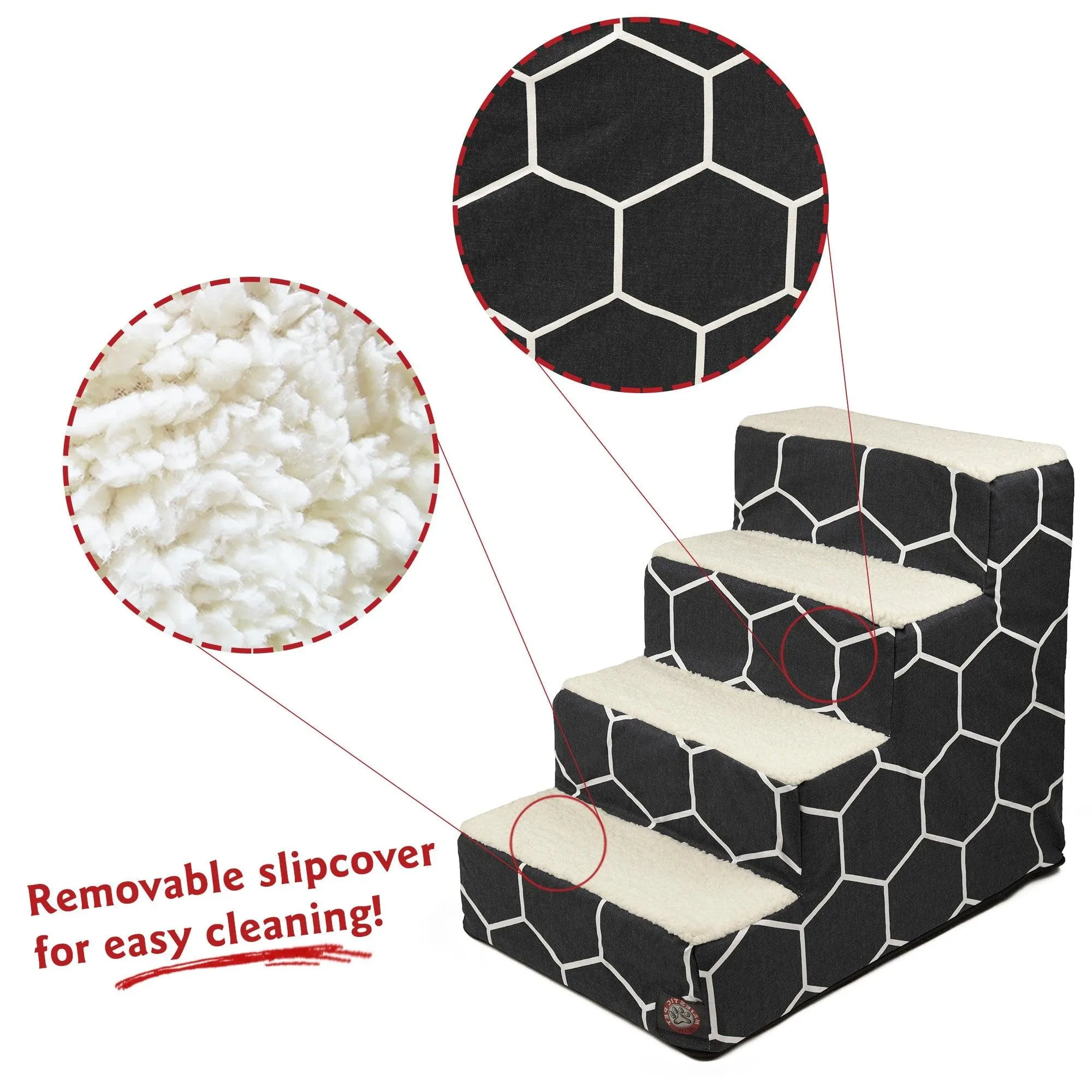 Hexo Shapes 4 Steps Pet Stair