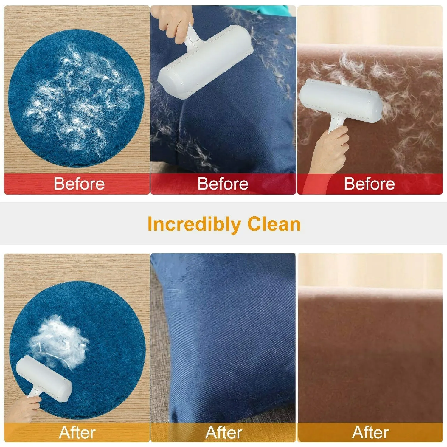 Reusable Pet Hair Remover Roller